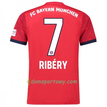 Koszulka Bayern Monachium Ribery 7 Domowe Koszulki Piłkarskie 2018-2019 Krótki Rękaw